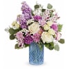 Blue Bliss Bouquet - Deluxe. An arrangement by Flowers of Jacksonville.