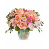 Teleflora's Watercolor Garden Bouquet - Premium. An arrangement by Marivel's Florist and Gifts.