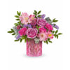 Teleflora's Pink Rhapsody Bouquet - Standard. An arrangement by Marivel's Florist and Gifts.