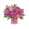 Pink Rhapsody Bouquet - Premium. An arrangement by Serrano Flowers.