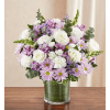 Arrangement Lavender and White - Deluxe. An arrangement by Garden Florist.