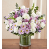 Arrangement Lavender and White - Premium. An arrangement by Garden Florist.