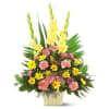 Memorial Container - Standard. An arrangement by Timp Valley Floral.