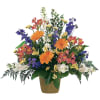 Memorial Container - Deluxe. An arrangement by Timp Valley Floral.
