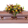 Garden Of Memories Casket Spray - Standard. An arrangement by Anne Marie Rose Floral Design.