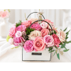 Blooming Rose Purse - Standard. An arrangement by Floral Lady Design Studio LLC.