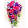 Vivid Dreams Bouquet Bridal Cascade - Standard. An arrangement by Floral Lady Design Studio LLC.