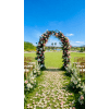 Timeless Rose and Lily Arch - Deluxe. An arrangement by Floral Lady Design Studio LLC.