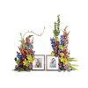 Loving Farewell Photo Tribute Bouquet - Deluxe. An arrangement by Fendley Florists.