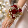 Wristlet - Standard. An arrangement by Floral Lady Design Studio LLC.