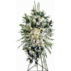 Whispering White standing spray - Premium. An arrangement by Hillcrest Florist.