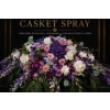 Eternal Grace Casket Spray - Deluxe. An arrangement by Berlin Flower Shop.