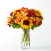 FALL DAY BOQUET - Deluxe. An arrangement by J.D. Ballantine's Flowers and Gifts.