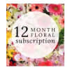 12 Month Flower Subscription - Premium. An arrangement by J.D. Ballantine's Flowers and Gifts.