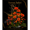 Sunset Safari Arrangement - Premium. An arrangement by New Britain Flower Shop.