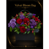 Velvet Bloom Bag - Standard. An arrangement by New Britain Flower Shop.