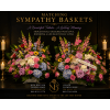 Eternal Grace Tribute Basket Set - Premium. An arrangement by Berlin Flower Shop.