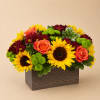 Sunlit Embrace Bouquet - Deluxe. An arrangement by Bill's Flowers Arrangements.