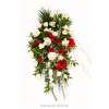 Eternal Love Hanging Spray - Premium. An arrangement by New Britain Flower Shop.