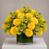 Sunlit Orchid Embrace - Premium. An arrangement by Bill's Flowers Arrangements.