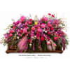 Serene Rose Casket Spray - Standard. An arrangement by New Britain Flower Shop.