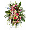 Garden of Tribute Spray - Premium. An arrangement by New Britain Flower Shop.