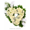 Forever in Our Hearts Floral Wreath - Standard. An arrangement by Berlin Flower Shop.