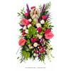 Heavenly Garden Tribute - Premium. An arrangement by New Britain Flower Shop.