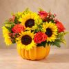 Pick of the Patch Pumpkin Bouquet - Deluxe. An arrangement by Bill's Flowers Arrangements.