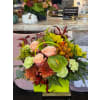 Sunset Orchard Bloom Bag - Premium. An arrangement by Berlin Flower Shop.