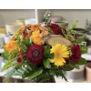 Fall Designer's Choice In a Vase - Standard. An arrangement by Napanee Blooms.