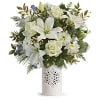 Teleflora's White Snowflake Bouquet standard