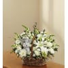 Heavenly Angel™ All White Basket standard