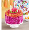 Birthday Wishes Flower Cake® Lively deluxe