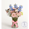 Watercolor Skies™ Delphinium Bouquet - Standard. An arrangement by Flowers of Jacksonville.
