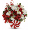 Teleflora's Peppermint Swirl Bouquet standard