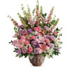 Teleflora's Soft Blush Bouquet deluxe