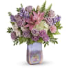 Teleflora's Glass Grandeur Bouquet premium