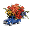 A Teleflora's Ford Vintage Truck Bouquet premium