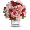 Teleflora's Love That Pink Bouquet with Roses standard