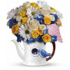 Teleflora's Peek-a-Bird Bouquet premium