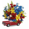 Teleflora's '65 Ford Mustang Bouquet premium