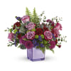 Teleflora's Purple Serenity Bouquet premium