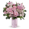 A Teleflora's Amazing Pinks Bouquet deluxe