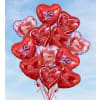 Air-Rangement® - Love & Romance Mylar Balloons deluxe