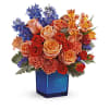 Teleflora's Blue Daydream Bouquet premium