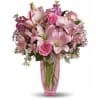 Teleflora's Pink Pink Bouquet with Pink Roses standard