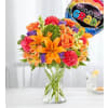 Vibrant Floral Medley™ for Graduation premium