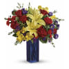 Teleflora's Flying Colors Bouquet premium