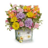 The Teleflora's Floral Buzz Bouquet - Standard. An arrangement by Marivel's Florist and Gifts.